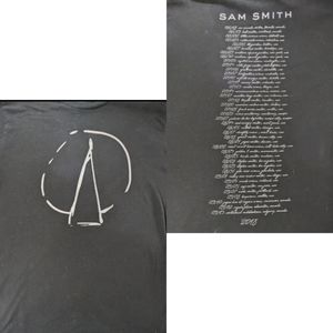 Sam Smith The Thrill Of it All 2018 Tee W/Tour Venues, Cities and Dates Medium